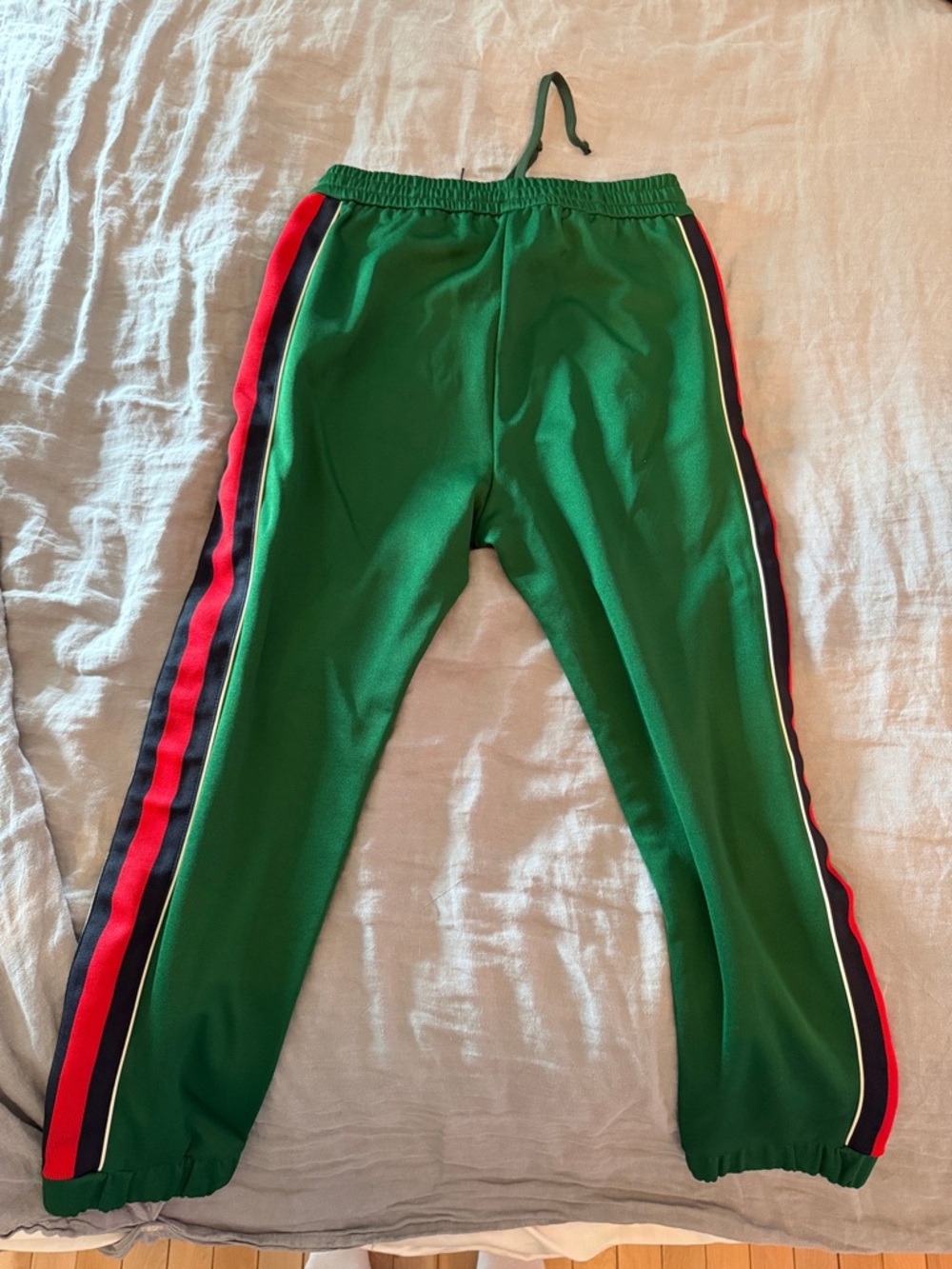 Gucci Green Track Pants - Picture 2 of 5